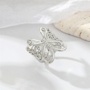 retro exquisite alloy hollow butterfly ring simple animal opening ring  NHGO603526picture9