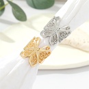 retro exquisite alloy hollow butterfly ring simple animal opening ring  NHGO603526picture11