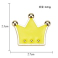 crown queen fashion drip oil brooch brooch zinc alloy broochpicture13