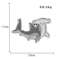 creative new products cartoon dripping oil cute brooch shark broochpicture14