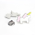 cute cartoon unicorn brooch badge cartoon animal dripping oil broochpicture11