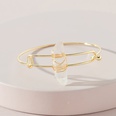 fashion jewelry geometric hollow crystal stone alloy braceletpicture6
