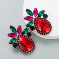fashion shiny alloy rhinestoneencrusted glass pineappleshaped earringspicture17