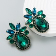 fashion shiny alloy rhinestoneencrusted glass pineappleshaped earringspicture18
