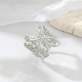 retro exquisite alloy hollow butterfly ring simple animal opening ring  NHGO603526picture13