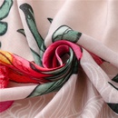 fashion tropical plant flowers cotton and linen handmade braids beach towelpicture9