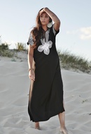 Nouveau coton corde broderie longue jupe plage protection solaire vtements maillot de bain blousepicture8
