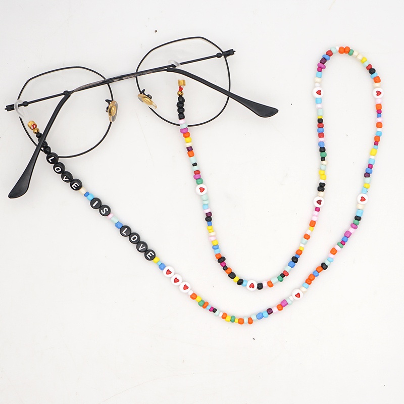Minority design glasses chain female chain hanging neck Bohemian sunglass chain