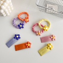 fashion sweet flower hair ring hair clip cute rubber band hair accessories  NHMS612143picture7