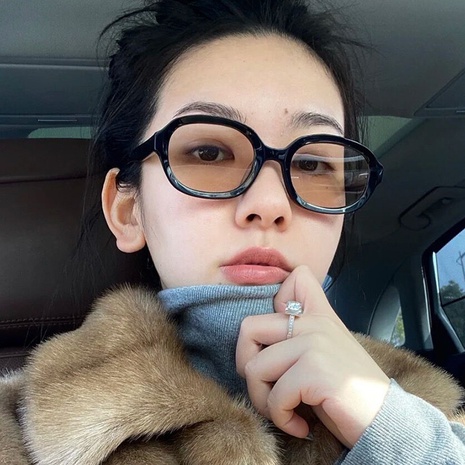 Tendance coréenne lunettes de soleil femme été crème solaire lunettes de soleil 2022 nouvelles lunettes de soleil's discount tags