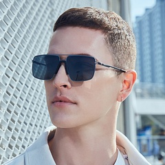 New Nylon Polarized Sunglasses Men's Lightweight Frame Large Frame Sunglasses