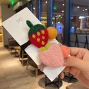 Korean cute fruit hair ring strawberry pineapple grape head rope rubber bandpicture17