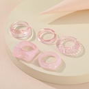 Grohandel Joint Ring Set 5teiliger kreativer einfacher transparenter Harzringpicture8