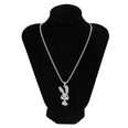 hiphop titanium steel sweater chain fashion rabbit pendant necklacepicture10