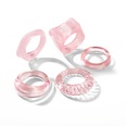 Grohandel Joint Ring Set 5teiliger kreativer einfacher transparenter Harzringpicture12