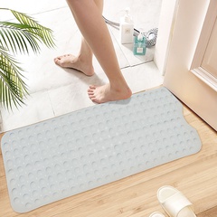 1 tapis antidérapant PVC salle de bain transparent 100*40cm tapis de sol