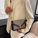 fashion messenger small bag womens winter new style checkerboard small square bagpicture7