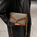 fashion messenger small bag womens winter new style checkerboard small square bagpicture8