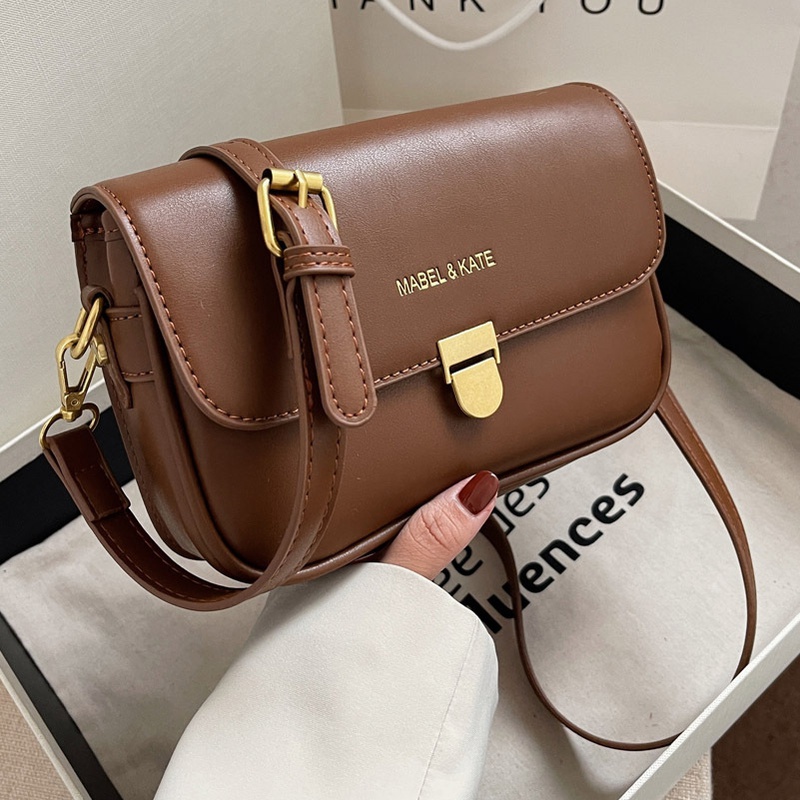 new niche oneshoulder messenger bag fashion autumn and winter small square bag