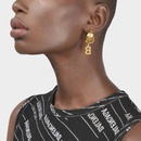 Dame Buchstabe B Design Ohrringe Mode Luxus Nische Ohrringe trendypicture7