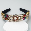 bohemia colorful Baroque Vintage Jeweled Headband hairbandpicture8