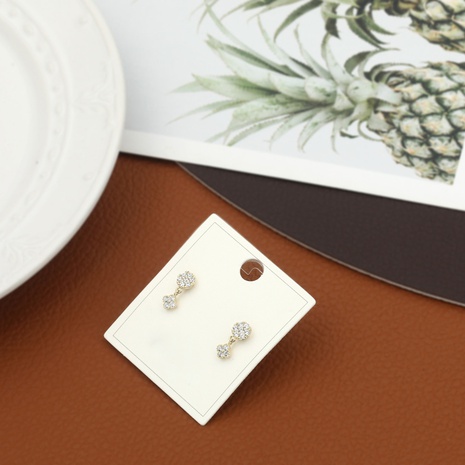 Simple Classic Luxury Fashion geometric copper Earrings NHIK620328's discount tags