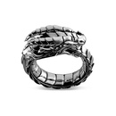 retro Norse mythical dragon Nidhogg ethnic style alloy ringpicture7