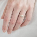 new inlaid square diamond zircon ring simple 14k gold ring wholesalepicture10