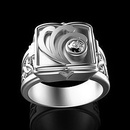 European and American openable lid mens geometric carved thick ring wholesalepicture9