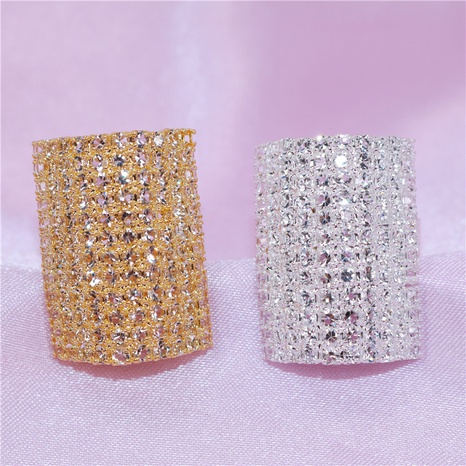Fashion Full Rhinestone Exquisite Ring Shiny ring's discount tags