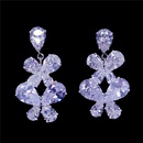 fashion butterflyshaped pendant earrings simple fashion zircon ladies long earringspicture9