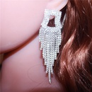 Europe and the United States fashion dropshaped long tassel earringspicture8