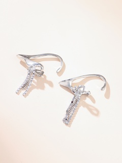Chaîne de mode européenne et américaine clip d'os d'oreille cochlée géométrique bijoux de clip d'oreille