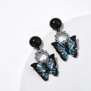 new fashion alloy drop oil color hollow butterfly drop earrings wholesalepicture9