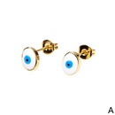 European and American trendy devils eye oil drop copperplated earringspicture9