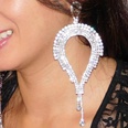 Europe and the United States exaggerated oversized earrings super flash diamond earringspicture11