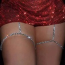 New Simple Rhinestone Single Layer Leg Chain Female Sexy Thigh Chainpicture6