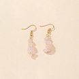 vintage color crystal gravel retro alloy geometric earrings wholesalepicture14