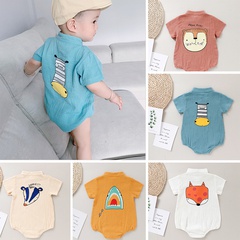 cute baby clothes fashion thin section baby cartoon newborn clothes