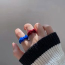 simple furry bow solid color ring wholesalepicture6