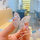 fashion hollow butterfly full of zircon copper ring wholesalepicture8