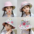 Childrens cartoon printing fisherman hat spring and summer cotton bear sunscreen hatpicture7