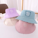 Childrens cartoon printing fisherman hat spring and summer cotton bear sunscreen hatpicture9