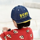 Boys fashion cowboy cap BOBO counting embroidery softbrimmed baseball cappicture8