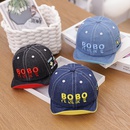 Boys fashion cowboy cap BOBO counting embroidery softbrimmed baseball cappicture9