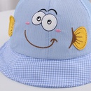 Allmatch cute little fish fin heart childrens half mesh breathable fisherman hat  NHJCX623624picture4
