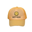 Childrens smiley hat summer new boys and girls breathable full mesh baseball cap  NHJCX623628picture5