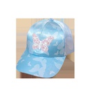 Korean cute sequin butterfly childrens baseball cap wholesalepicture9