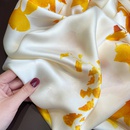 2022 nouveau foulard en soie de simulation imprim floral foulard dcoratif version corenne grand foulard carrpicture8