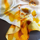 2022 nouveau foulard en soie de simulation imprim floral foulard dcoratif version corenne grand foulard carrpicture9